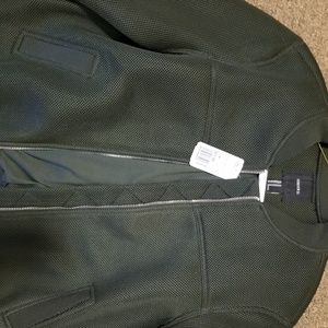 Hunter Green Forever 21 Bomber Jacket